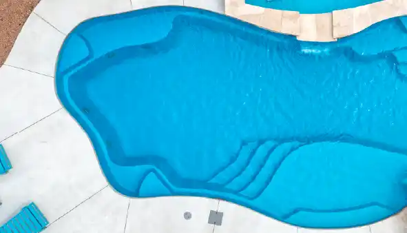 Maldives Blue Pool Color Example