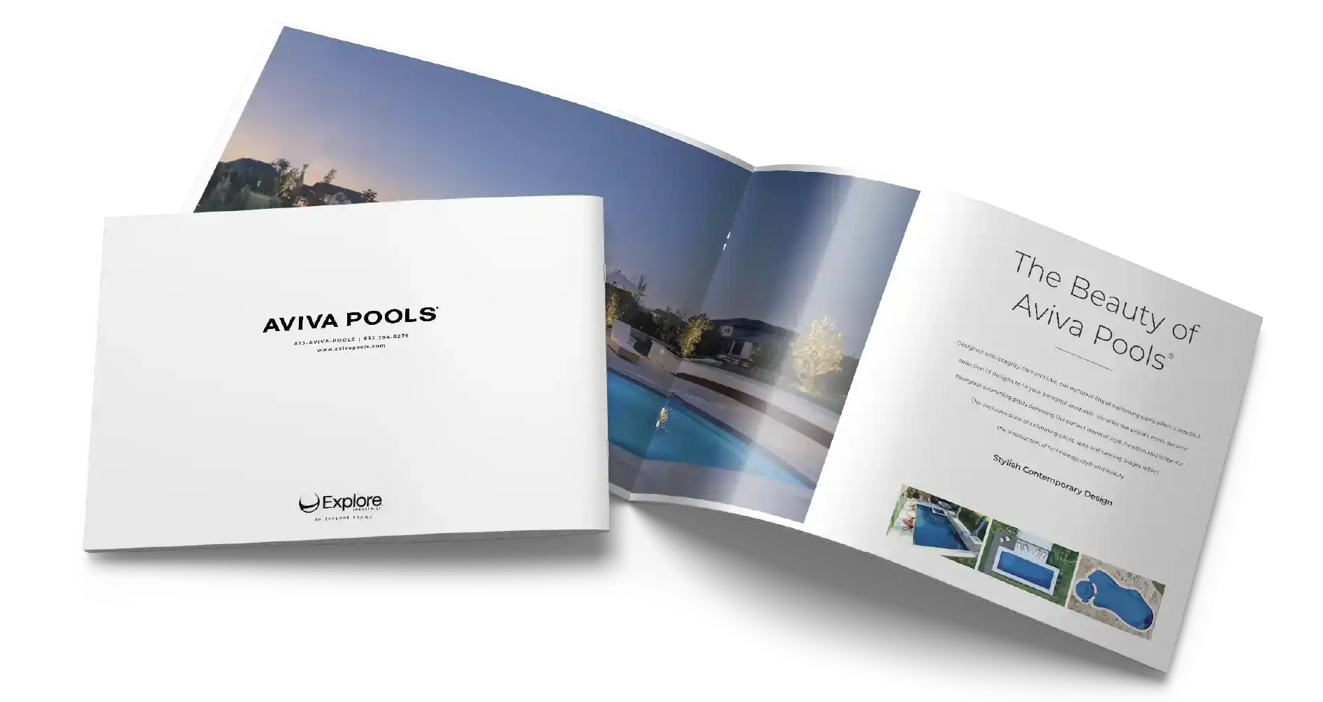 Download the Aviva Pools brochure