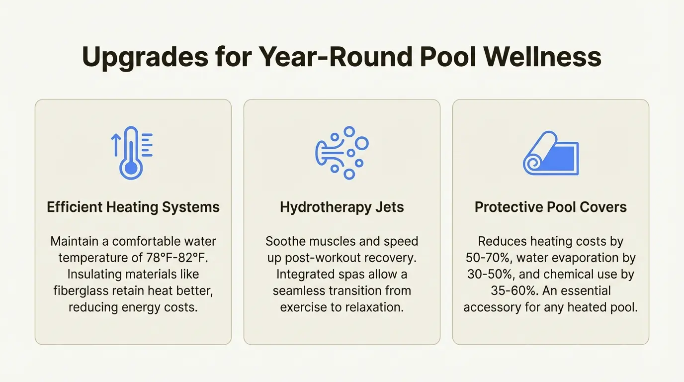 Pool upgrades for wellness